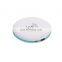 Round shape keychain 5000mah wireless Fast Charge portable power bank
