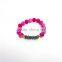 FULL-0318 Latest jewelry men druzy beads stone rainbow bracelet in bulk