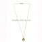 Unisex simple wedding gold fancy long chain necklace designs bulk