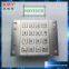 waterproof vandal proof metal number keypad 3502B
