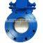 Bundor New DN50 PN10 EPDM seat Flanged Knife Gate Valve for Water