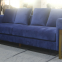 Fashion Modern Sofa HF-2110 3seater Sofa With Fabric Upholstery Golden Stainless Steel Legs