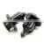 100x 10mm Plastic Car Push Pin Rivet Fasteners Trim Clips Panel Bumper Clips for HONDA 91503-SZ3-003