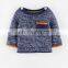 Baby Kids Wool Cashmere Knitting Pullover Knitwear Pocket Cardigan Sweater Boy