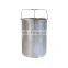 Customizable duplex Basket Filter Cone Strainer