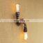 Hot Sell Water Pipe Design Wall Lamp E27 Two Heads Bulb Wall Light