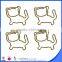China stationery supplier lovely cat paperclips