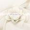 custom luxury high quality white ceramic lotus flower candle holder for wedding home decorations
