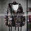 Wholesale custom men's autumn and winter jacket long-sleeved casual sports outdoor hooded jacket aviator to overcome