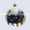 100 mm Handmade decorative Christmas tree ornament hanging glass ball