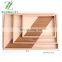 Hot sale Rectangle food tray European solid wood splicing tray