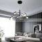 HUAYI New Model Modern Style Living Room Decoration Acrylic Iron LED Pendant Light