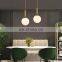 Glass Ball Pendant Lights Modern Ceiling Hanging Light For Kitchen Indoor Decoration