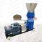 Best-selling small capacity flat die biomass poultry chicken feed pellet machine