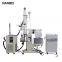 vertical condensation system laboratory vacuum rotary evaporator with pump