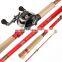 Byloo Fishing Rod Carrier Travel Storage Stand Organizer Fishing Rod 2 Sections Two Parts Tips Spinning Casting