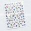 High Quality Nail Decals 3d Nail Art