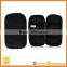 black essential oil portfolio case,soft leather essential carrying case, high quality OEM essential oil carry case bag