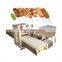 automatic chicken meat stringing automatic satay skewer grill machine