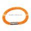 Colorful Net Crystal Mesh Tennis Stardust Bracelets with Tiny Resin Magnetic Clasp Charm Bracelets Bangles Single Wrap