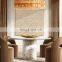 Exquisite Modern Luxury Diamond-Cylindrical Crystal Pendant Chandelier for Living Dining room Kitchen Island Foyer Bedroom