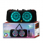 Portable Bocina Bluetooth Big Wireless Stereo Bass Karaoke Party Speakers Subwoofer Support FM Radio RGB LED Light