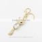 2015 Latest Funny Keychain,Hot Sell Crystal Fox Shape Metal Keychain