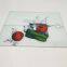 Household Kitten Tempered Glass Chopping Board