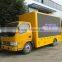 2015 new china Dongfeng Euro IV emission truck mobile advertising led display