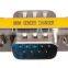 Low Profile Port Saver D-SUB9 Male to Male Mini Gender Changer/Coupler Adaptor Connector