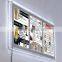 Hanging acrylic display light box, crystal light box and LED Acrylic wall mounted display