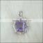 925 Sterling Silver Natural Amethyst Set Jewelry