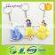 Custom shapes cheap factoy price pvc keychain
