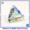 Synthetic AB Color Triangle Shape CZ Gemstone With High Quality