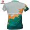 Custom Dry Fit 100% Polyester Marathon Printed Sport T-Shirt
