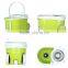 HDR-M022B Walkable Bucket Mop 360 Spin Magic Mop,Hand Press With Wringer Mop Bucket