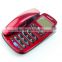 Factory direct auto-redial gsm telephone set with hold on music
