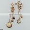 Free shipping oil drip lip shape cuff earring E1588