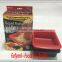 2pcs Microwave Plastic Cereal Milk Salad Bowl Noodles Rapid Ramen Cooker