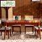 Vogue Design 6 Seat Rectangular Wooden Dining Table Chair Set