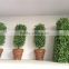 new Artificial ornamental cone plants plasitc topiary boxwood bonsai