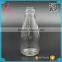 wholesale 200 ml clear glass bottle glass milk beverage bottle