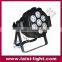 LED Par 7X9W RGBW+UV 4in1 stage par can