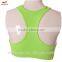 Plain color bulk sports bra mesh custom bra for women