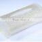 2015 new design customized square clear acrylic napkin box with logo printing