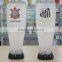 fashionalbe double wall Pilsner tall ice mug with gel &frosty mug&freezer mug