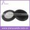 Round promotion compact PU leather mirror PU pocket mirror