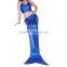 New mermaid tail kids party children halloween costumes girl Cosplay Party dress Mermaid Tail Cosplay