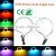 rgb 5050 smd remote control high quality full/semi-circle car led angel eyes lighting with 24 months warranty