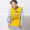 Wholesale custom 100 polyester mens two color sweatshirt with pocket